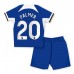 Maillot de foot Chelsea Cole Palmer #20 Domicile vêtements enfant 2023-24 Manches Courtes (+ pantalon court)